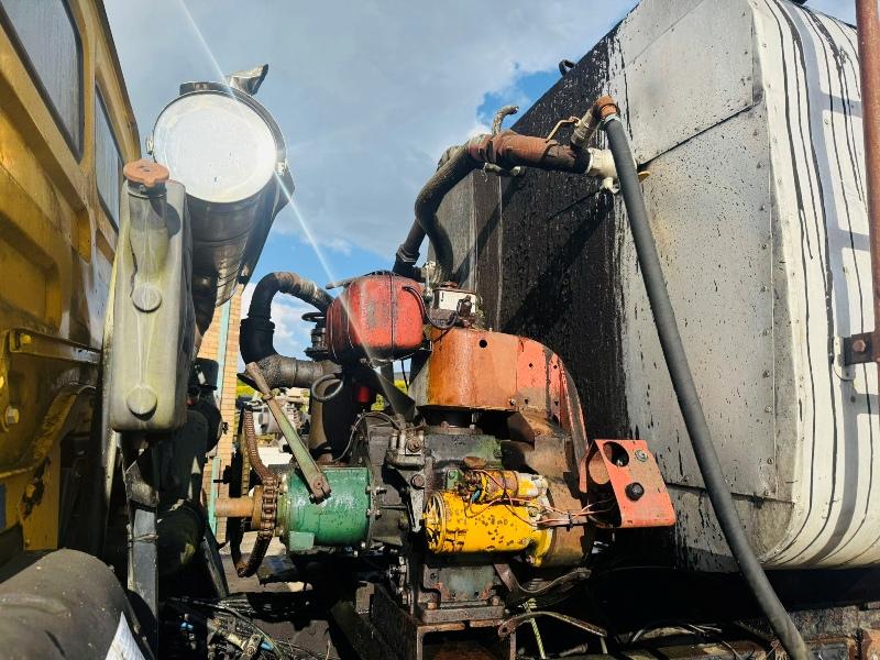 LEYLAND DAF 60-180 TURBO TAR SPRAYER LORRY*VIDEO*