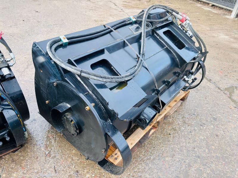 UNUSED ROLFI TL250 MIXING BUCKET TO SUIT SKID STEER *CHOICE OF TWO* VIDEO *