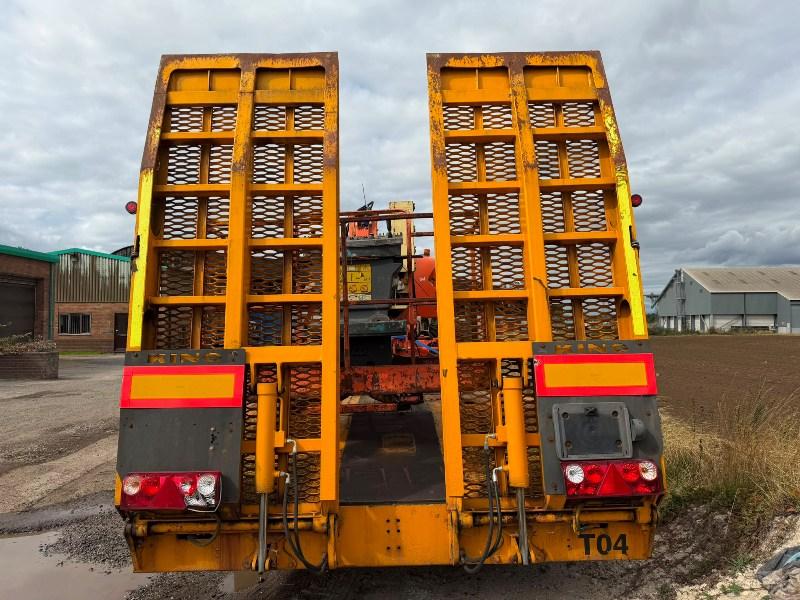 KING LOW LOADER TRAILER*C/W RAMPS & WINCH*VIDEO*