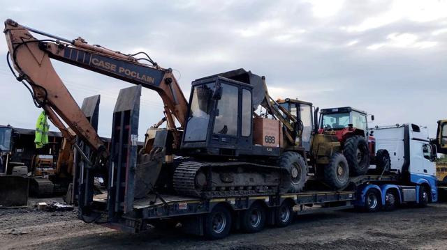 COLLECTED MACHINES INTO STOCK 