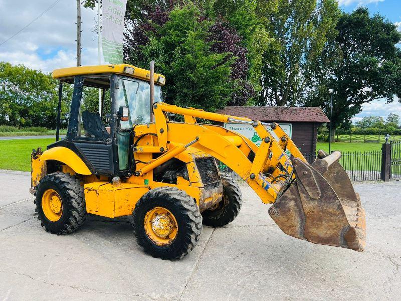 JCB 2CX 4WD AIRMASTER LOADING SHOVEL C/W 4 WHEEL STEER *VIDEO*