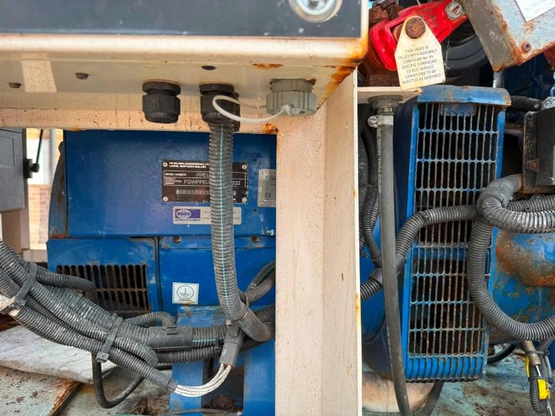 FG WILSON P100P2 100KVA GENERATOR*C/W PERKISN ENGINE*VIDEO*