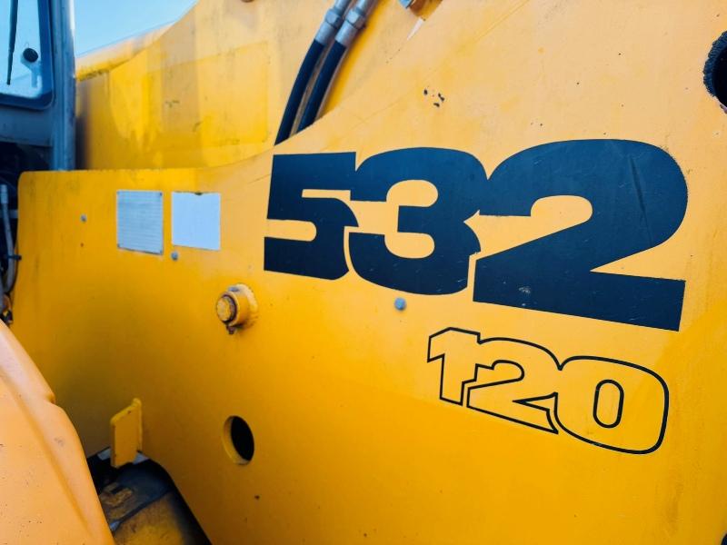 JCB 532-120 4WD TELEHANDLER*C/W PALLET TINES*VIDEO*