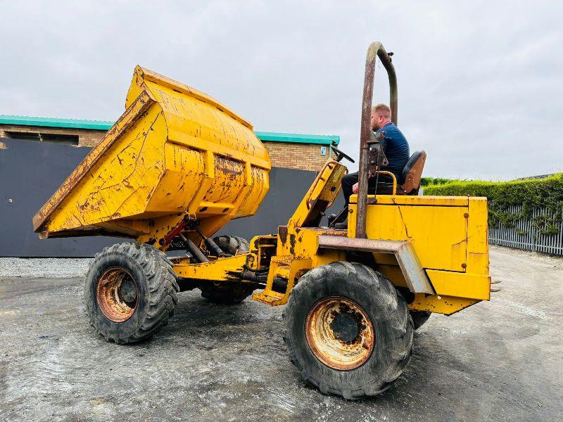 BARFORD SX7000 DUMPER*C/W ROLL BAR*VIDEO*