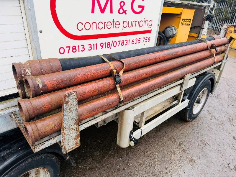 ISUZU ARTICULATED ROCK MASTER CONCRETE PUMP*C/W PERKINS ENGINE*VIDEO*