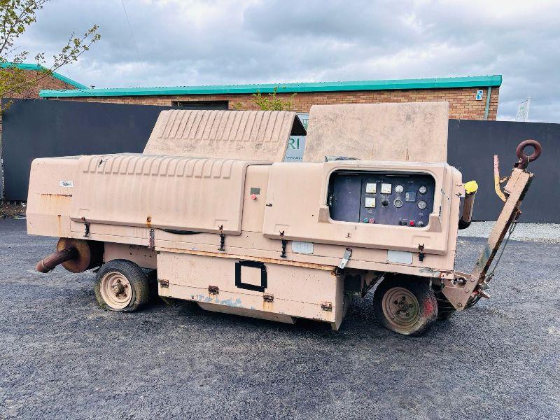 HOUCHIN TOWABLE GENERATOR 100 KVA *CUMMINGS ENGINE*READING 1633 HOURS*