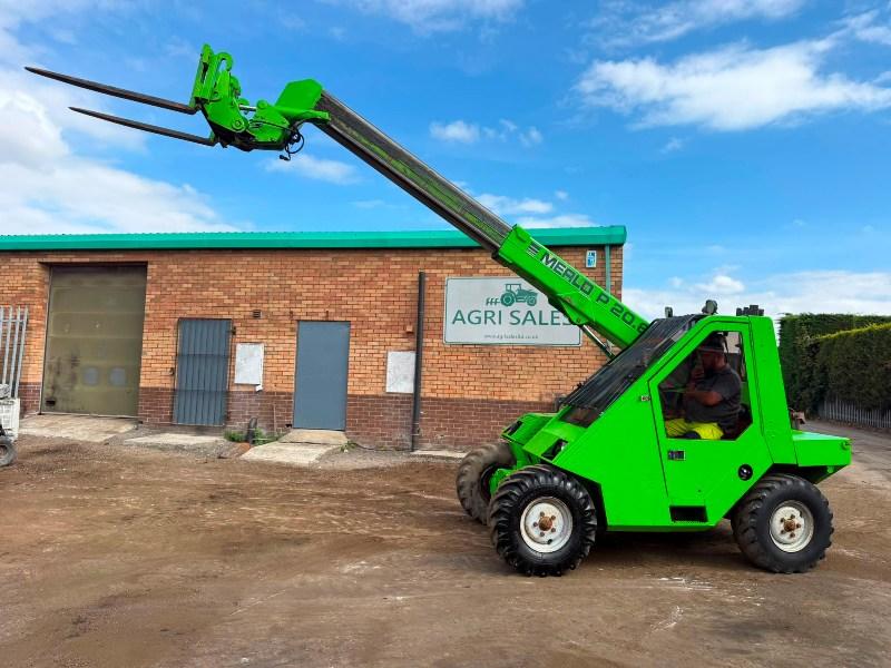 MERLO P20.6 TELEHANDLER*C/W PALLET TINES*VIDEO*