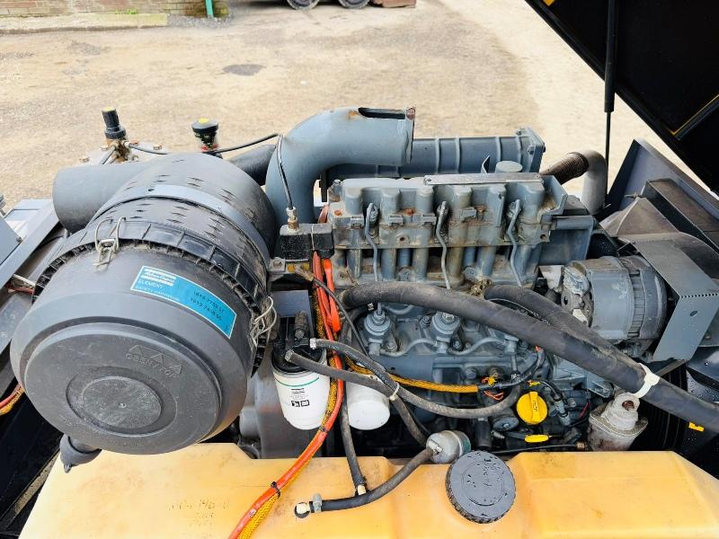 ATLAS COPCO XAS67 TOWABLE AIR COMPRESSOR*C/W DEUTZ ENGINE*VIDEO*