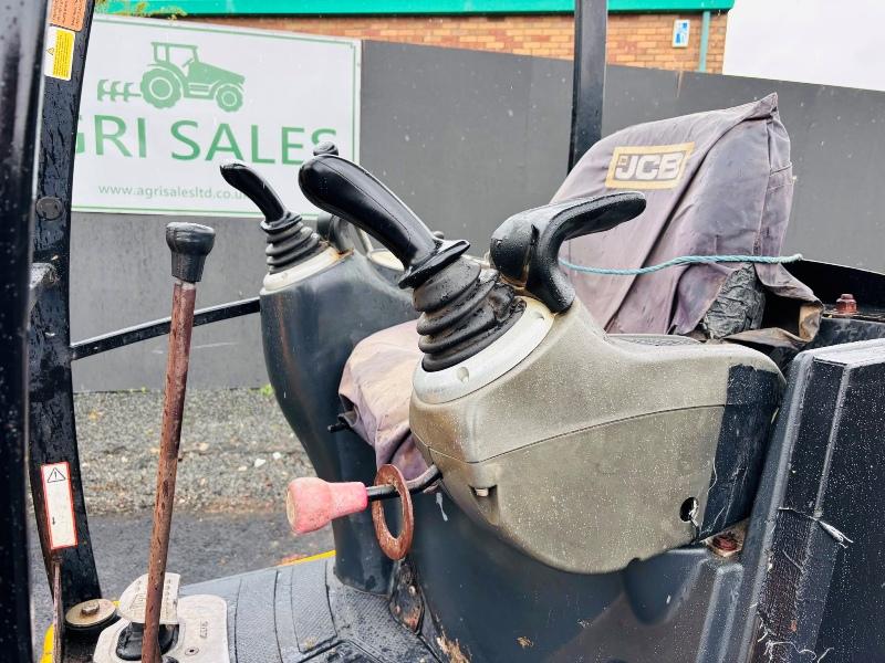 JCB 801.4 MINI EXCAVATOR*C/W LONG BOOM & 4 BUCKETS*READING 1174 HOURS*VIDEO*