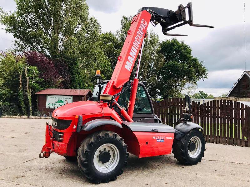 MANITOU MLT 627 TURBO TELEHANDLER * AGSPEC * C/W PUH