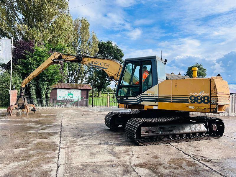 CASE 988-CK TRACKED EXCAVATOR C/W MAGNET GEAR & SCRAP GRAB *VIDEO*