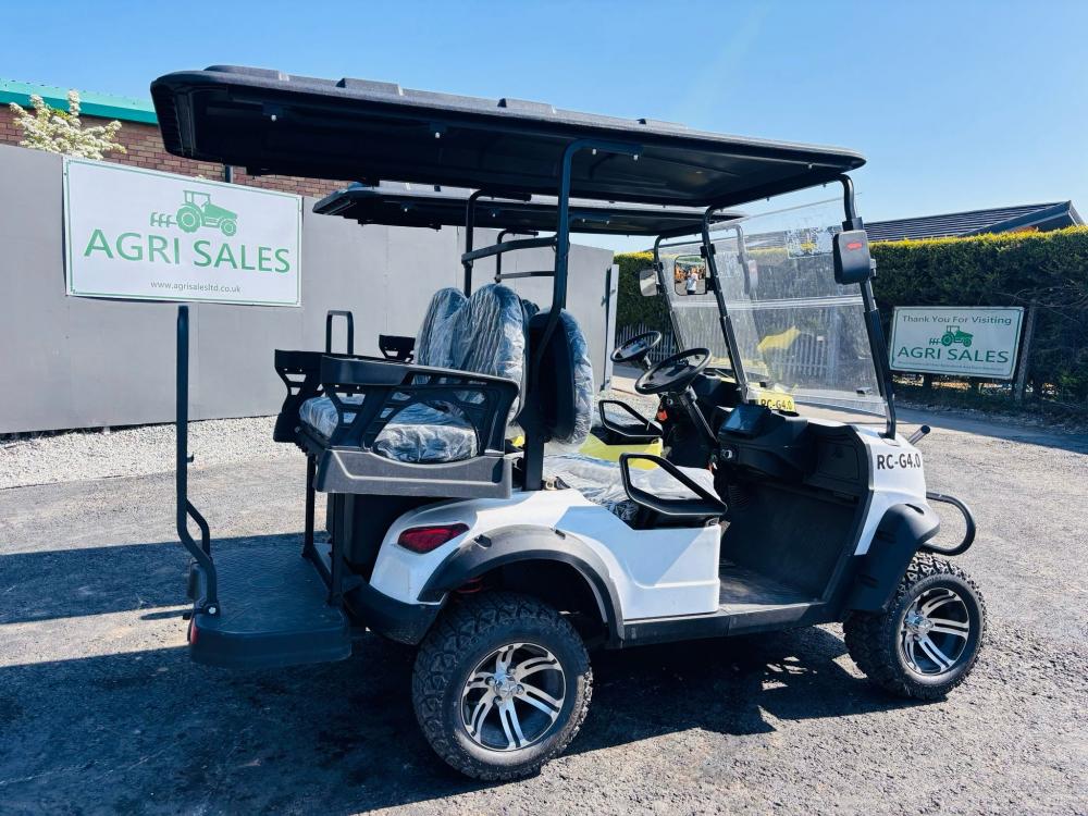 *NEW UNUSED**RACCOON RC-G4.0 ELECTRIC GOLF CART*CHOICE OF 4*VIDEO*