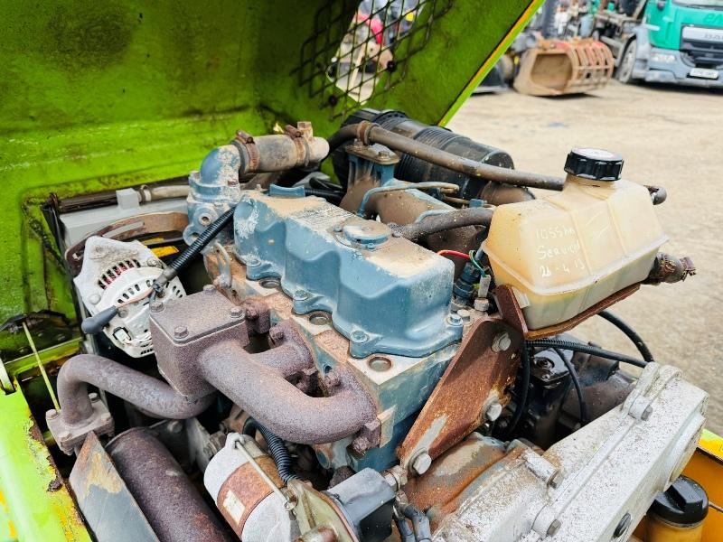 BENFORD TV1200 DOUBLE DRUM ROLLER*C/W KUBOTA ENGINE*VIDEO*