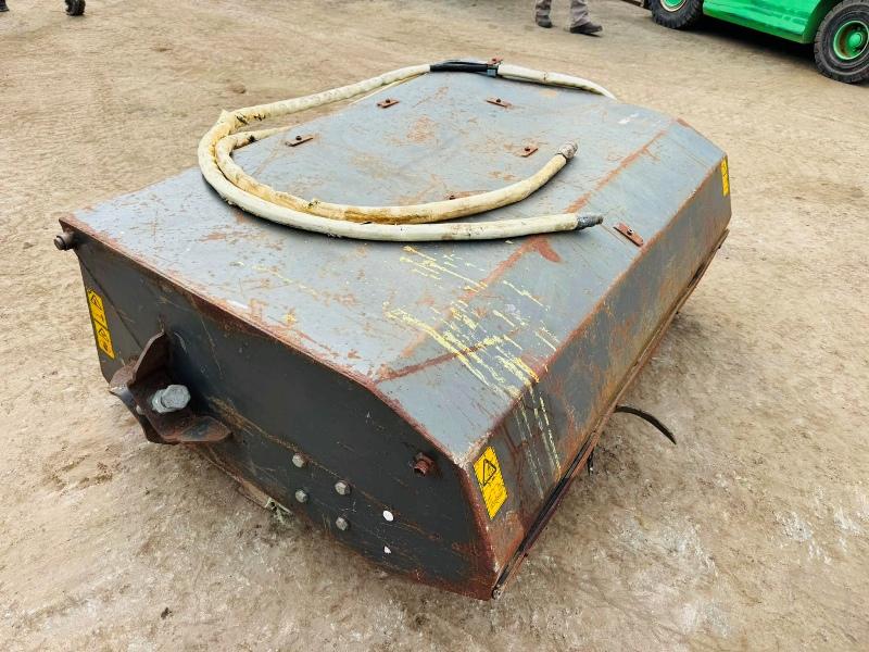 SWEEPER BRUSH TO SUIT SKIDSTEER*YEAR 2011*VIDEO*
