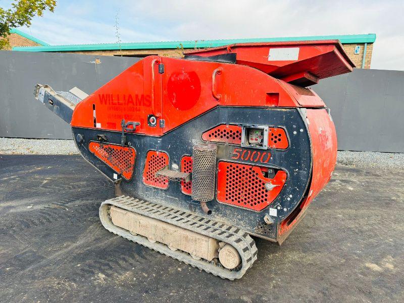 RED RHINO 5000 MINI CRUSHER*YEAR 2012*1332 HOURS*VIDEO*