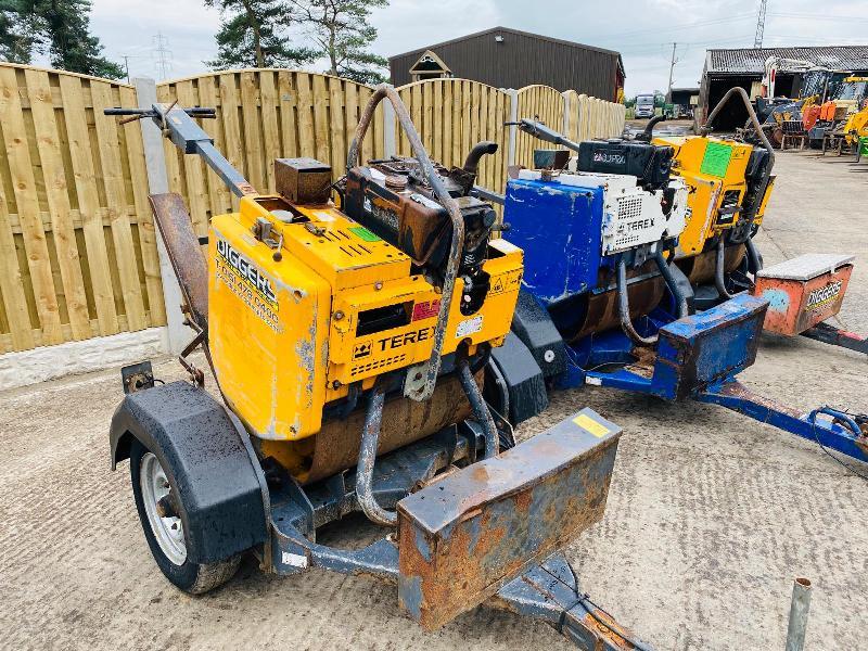 TEREX BENFORD MBR71 PEDESTRIAN ROLLER * 2 X 2007 , 1 X 2009 * CHOICE OF