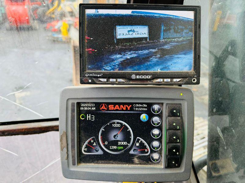 SANY SY215C TRACKED EXCAVATOR*C/W SAFETY GUARDS*VIDEO*