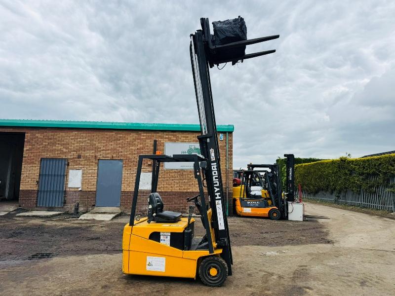 HYUNDAI HBF 15T ELECTRIC FORKLIFT*C/W CHARGER*VIDEO*