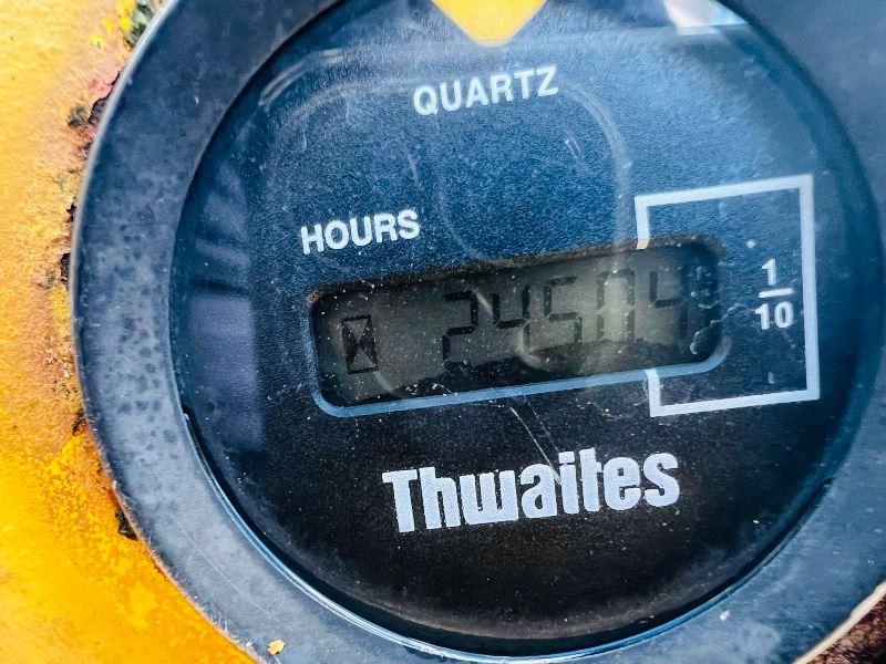 THWAITES ALLDRIVE 6000 4WD DUMPER C/W ROLE BAR & PERKINS ENGINE *VIDEO*