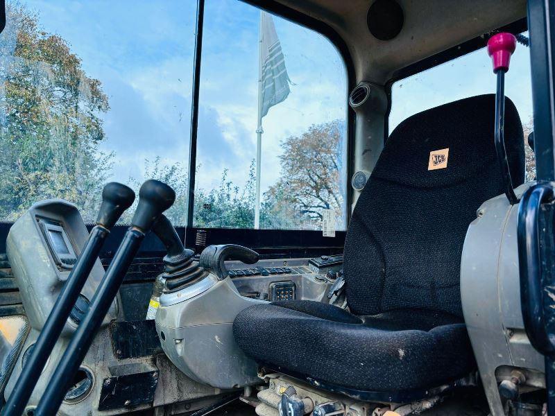 JCB 86C-1 EXCAVATOR *ZERO SWING, YEAR 2015* C/W QUICK HITCH *VIDEO*