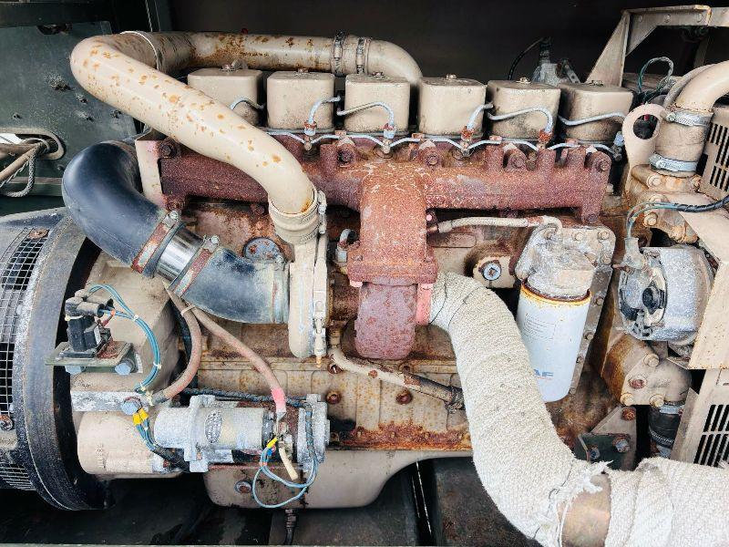 HOUCHIN TOWABLE GENERATOR 100 KVA *CUMMINGS ENGINE*READING 1633 HOURS*