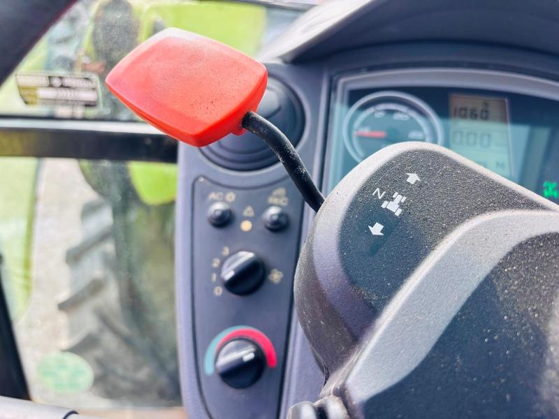 CLAAS AXOS 320 CX*C/W FL100 FRONT LOADER*ONLY 702 HOURS*YEAR 2010*VIDEO*