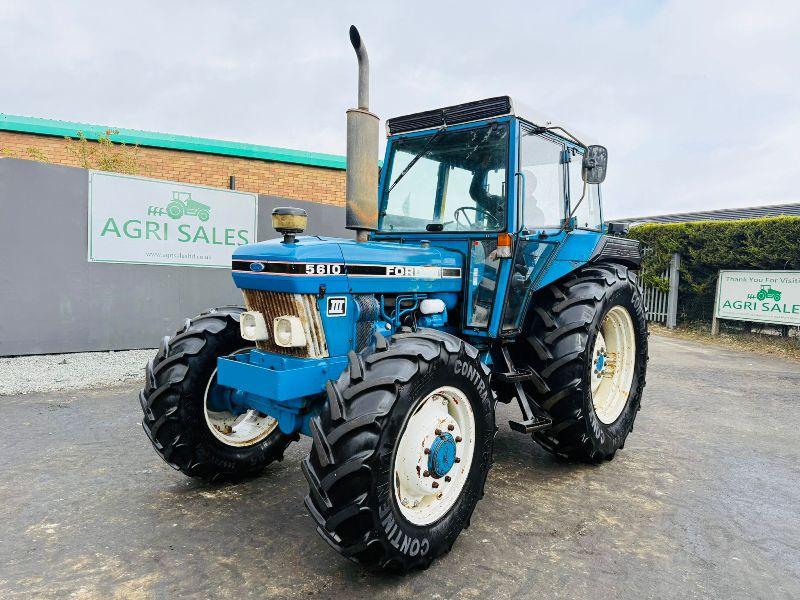 FORD 5610 4WD TRACTOR SERIES 3*VIDEO*