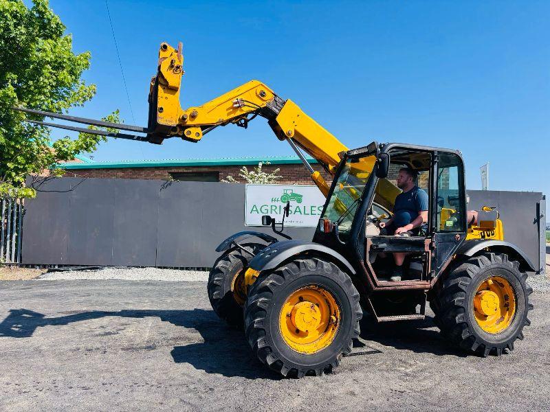 JCB 526S TELEHANDLER JOYSTICK CONTROL*C/W PALLET TINES*VIDEO*