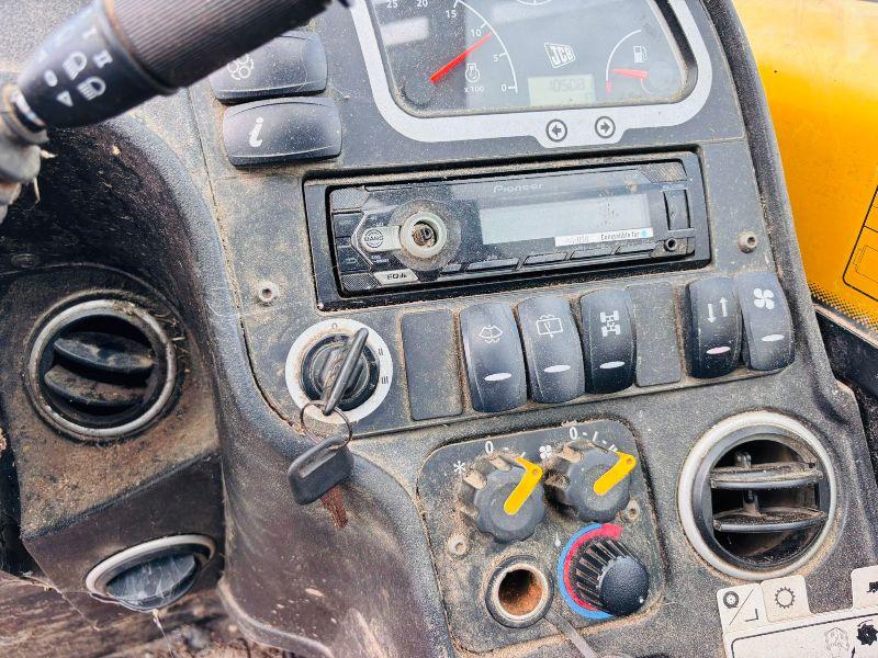 JCB 536-60 AGRI SUPER TELEHANDLER*C/W JOYSTICK CONTROL*YEAR 2012*VIDEO*