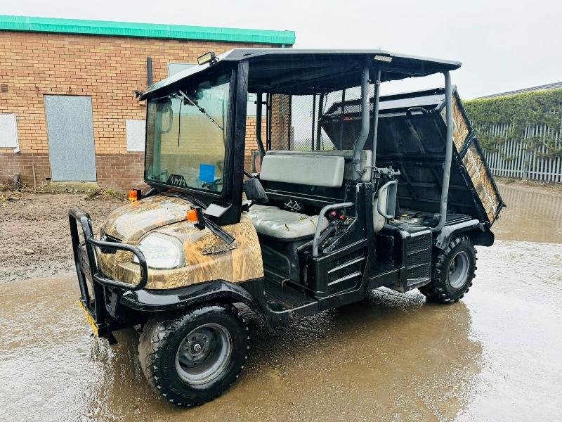 KUBOTA RTV 1140 CPX* C/W HYDRAULIC TIP*YEAR 2014*VIDEO*