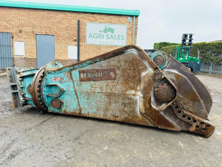 HEAVY DUTY ROTATING HYDRAULIC DEMOLITION SHEAR*VIDEO*