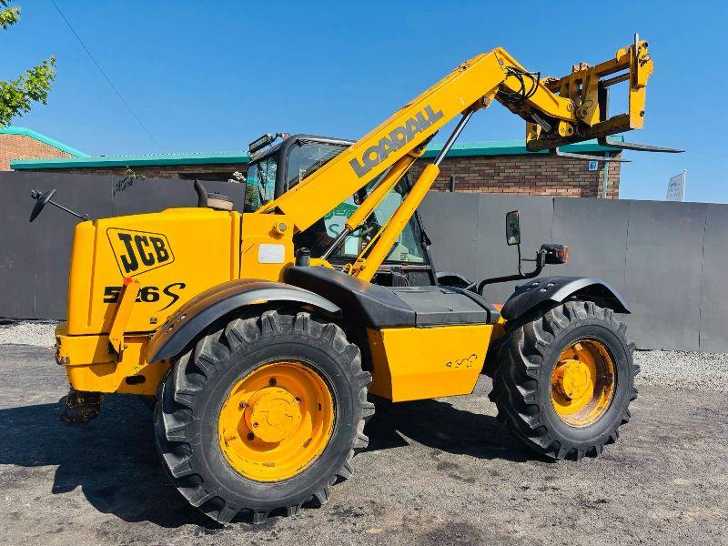 JCB 526S TELEHANDLER JOYSTICK CONTROL*C/W PALLET TINES*VIDEO*