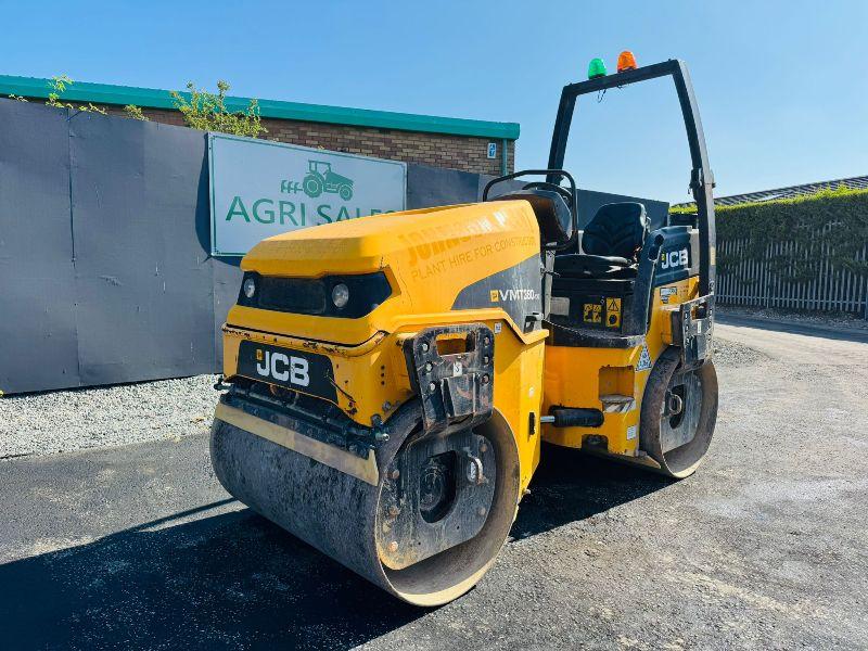 JCB VMT380-130 TANDEM ROLLER*YEAR 2015*VIDEO*