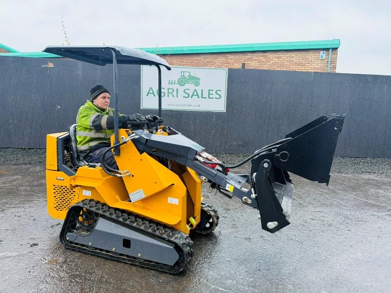 *NEW*NEWRICK ZW480 PEDESTRIAN LOADER*C/W 3 IN ONE BUCKET*2025*VIDEO*