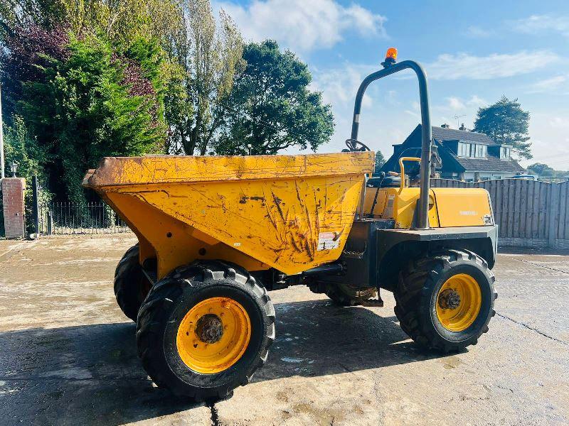AUSA D600AP 4WD DUMPER * 1829 HOURS * C/W ROLE BAR & KUBOTA ENGINE 