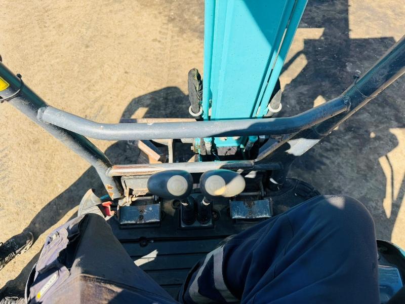 KOBELCO SK17SR-5 EXCAVATOR*YEAR 2016*C/E BUCKET*VIDEO*