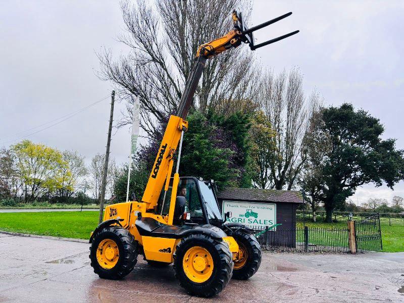JCB 526S 4WD TELEHANDLER *AG-SPEC* C/W JOYSTICK CONTROL & PALLET TINES *VIDEO*