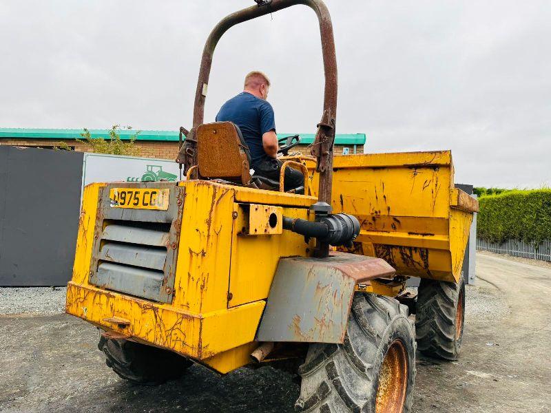 BARFORD SX7000 DUMPER*C/W ROLL BAR*VIDEO*