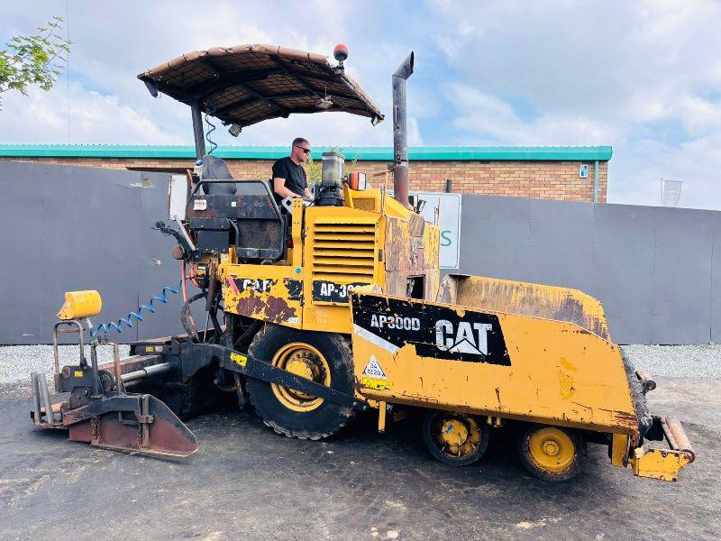 CATERPILLAR AP300D ASPHALT TARMAC PAVER *YEAR 2014*VIDEO*