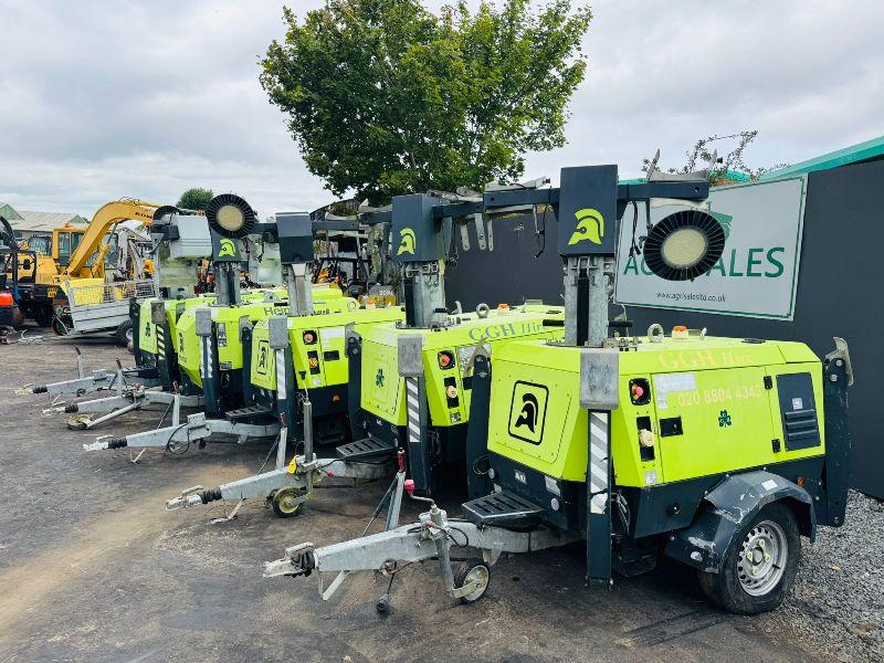 HEIMDALL LIGHTING TOWERS*C/W HYDRAULIC LEGS*YEAR 2015*VIDEO*