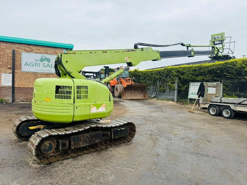 HITACHI TRACKED MANLIFT*C/W RUBBER BLOCK PADS*VIDEO*