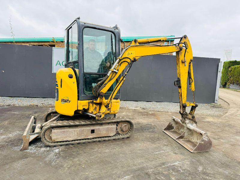 KOMATSU PC20MR EXCAVATOR*C/W BUCKET*YEAR 2010*VIDEO*