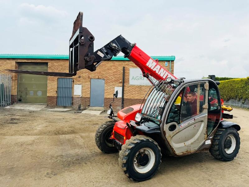 MANITOU MT625H COMFORT TELEHANDLER*YEAR 2015*C/W PALLET TINES*VIDEO*