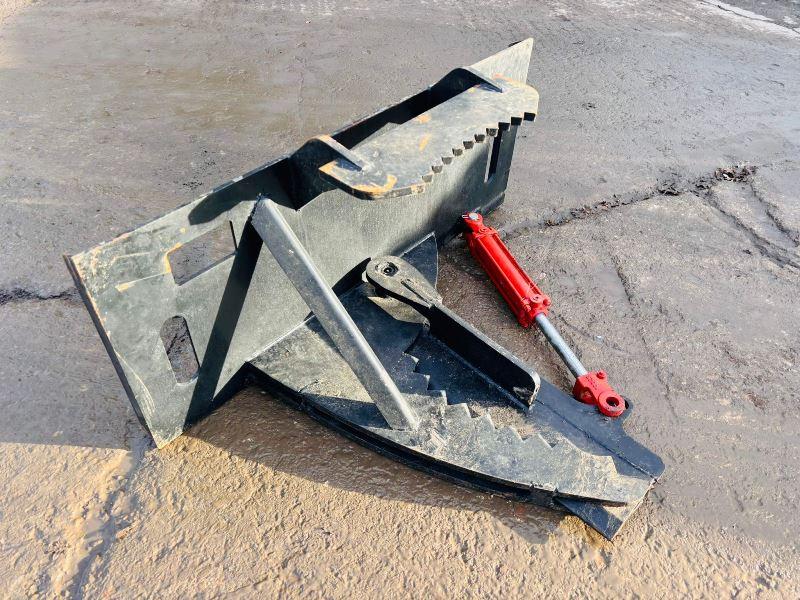 UNUSED WILDCAT SKIDSTEER TREE SHEAR *YEAR 2024* 