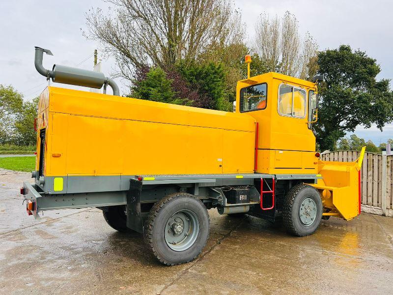 SNOW BLOWER 4X4 C/W DETROIT TURBO ENGINE *VIDEO*