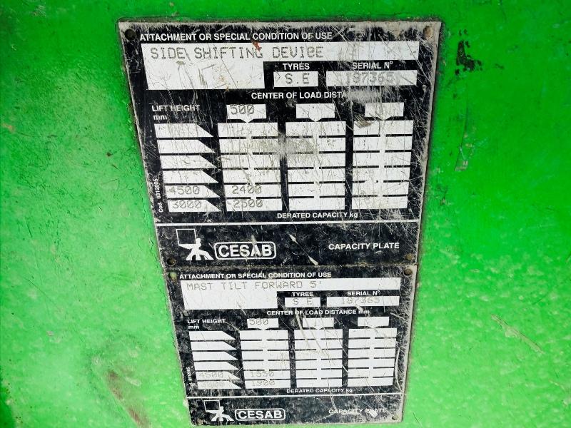 DRAGO 250 3 STAGE MAST FORKLIFT*C/W SIDESHIFT*VIDEO*