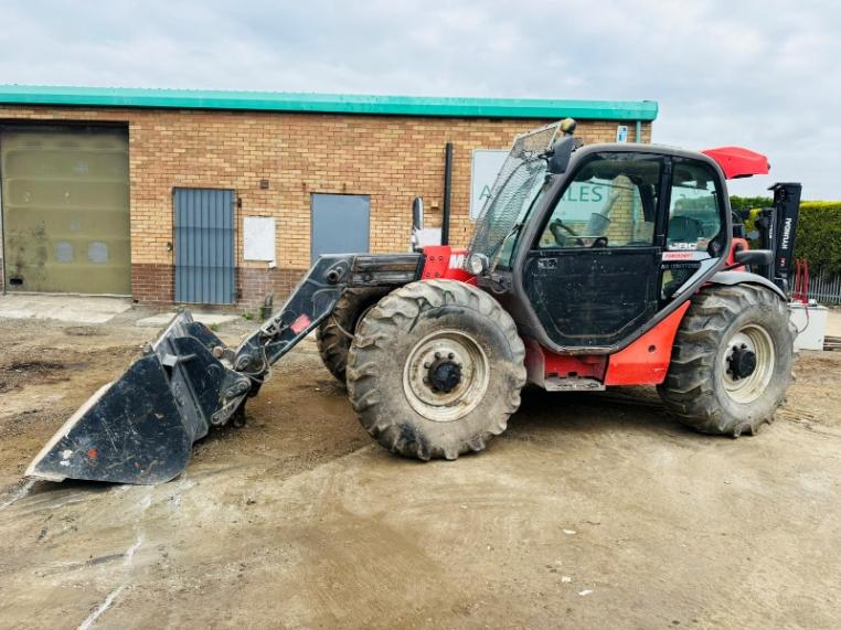 MANITOU MLT 634-120 LSU PS *C/W BUCKET*YEAR 2012*SPARES AND REPAIRS*VIDEO*