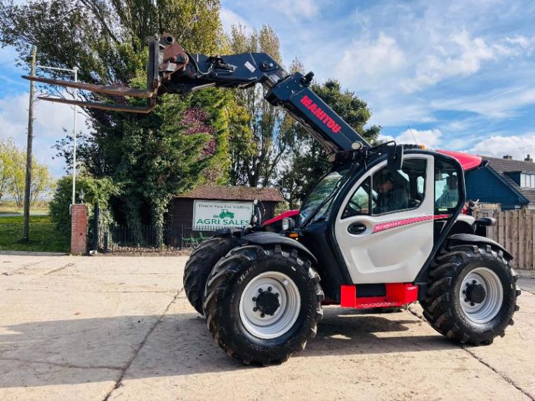 MANITOU MLT 630 115V TELEHANDLER*AG SPEC *C/W PALLET TINES*YEAR 2021*VIDEO*