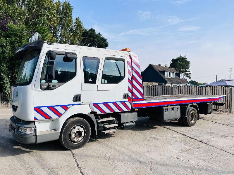 RENAULT 40ACA5 RECOVERY TRUCK C/W TILT & SLIDE BODY & SPEC LIFT *VIDEO*