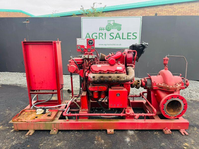 SPP 7 INCH WATER PUMP*C/W CAT ENGINE*VIDEO*